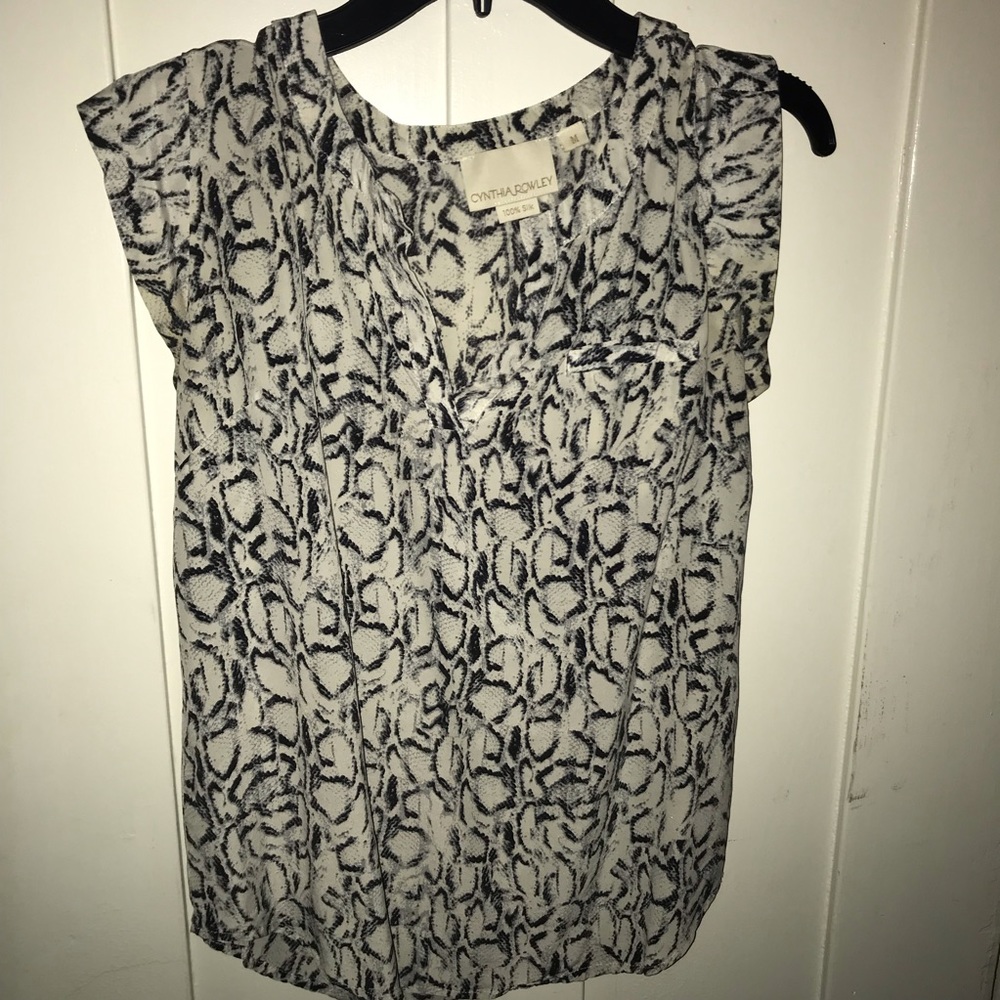 Silk blouse!